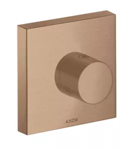 Hansgrohe four-way diverter concealed Axor 10932310 Brushed Red Gold