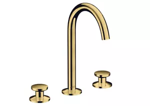 Hansgrohe 3-hole basin faucet Select 170 48070990 Polished Gold Optic