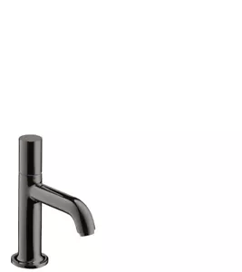 Hansgrohe pillar tap Axor Uno 38130330 Polished Black Chrome