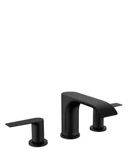 Hansgrohe 3-hole basin faucet 95 Vivenis 75033670 matt black