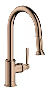 Hansgrohe sink mixer Axor Montreux 16581300 Polished Red Gold