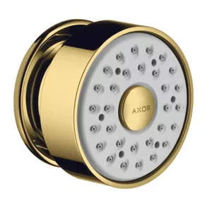 Hansgrohe side shower Axor round 28464990 Polished Gold Optic
