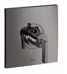 Hansgrohe Thermostat Concealed Axor Citterio 39711330 Polished Black Chrome