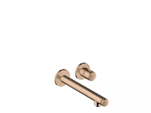 Hansgrohe basin mixer concealed Axor Uno 45113300 Polished Red Gold