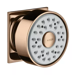 Hansgrohe side shower Axor square 28469300 Polished Red Gold