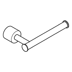 GROHE toilet paper holder Atrio 40891 40891DC0 supersteel