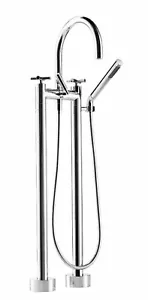 Dornbracht 2 hole Bathtub Mixer Tara. 25943892-99 Dark Platinum Matt