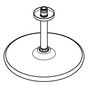 GROHE overhead shower set Tempesta 250 26669 266692430 matt black