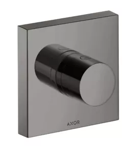 Hansgrohe four-way diverter concealed Axor 10932330 Polished Black Chrome