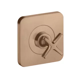 Hansgrohe shut-off valve concealed Axor 36771330 Polished Black Chrome