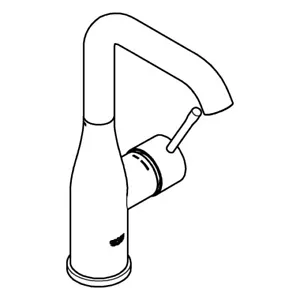 GROHE basin Mixer Essence 24177_1 24177001 chrome