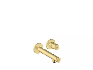 Hansgrohe basin mixer concealed Axor Uno 45112950 Brushed Brass