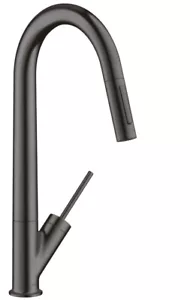Hansgrohe sink mixer Axor Starck C 10821340 Brushed Black Chrome