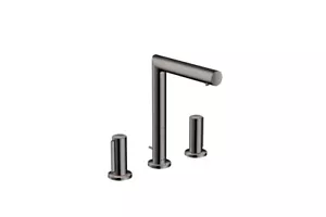 Hansgrohe 3-hole basin faucet 200 Axor Uno 45133330 Polished Black Chrome