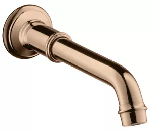 Hansgrohe bath spout Axor Montreux 16541300 Polished Red Gold