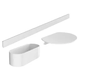 Hansgrohe bathtub set WallStoris 27966700 matt white