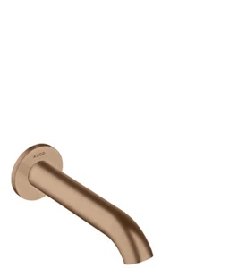 Hansgrohe Bath spout Axor Uno curved 38411310 Brushed Red Gold
