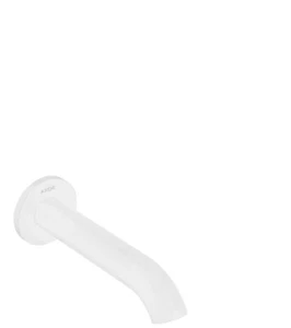 Hansgrohe bath spout Axor Uno curved 38411700 matt white