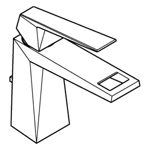 GROHE basin Mixer Allure Brilliant 24341DC0 supersteel