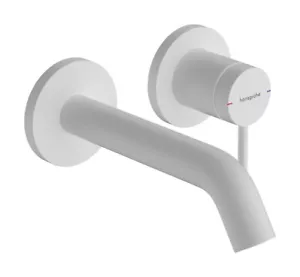 Hansgrohe 2-hole basin mixer concealed 73350700 matt white