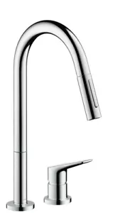 Hansgrohe 2-hole sink mixer Axor 34824000 chrome
