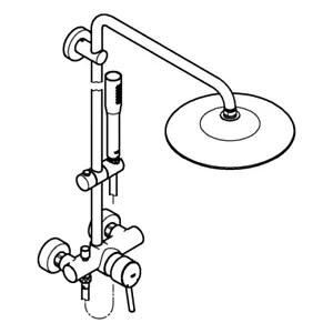 GROHE shower system Euphoria 260 23061_3 23061003 chrome