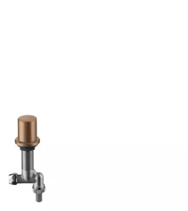 Hansgrohe shut-off valve kitchen Axor DN15 10823310 Brushed Red Gold