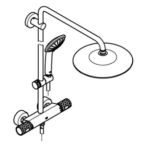 GROHE shower system Euphoria 260 27296_3 27296003 chrome