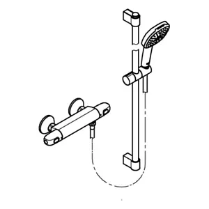 GROHE  shower mixer Grohtherm 1000 34824005 chrome