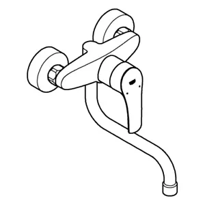 GROHE single-lever  mixer Eurosmart 31391003 chrome