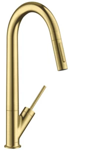 Hansgrohe sink mixer Axor Starck 10821950 Brushed Brass