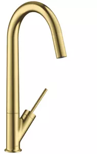 Hansgrohe sink mixer Axor Starck 10822950 Brushed Brass