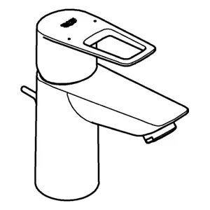 GROHE basin Mixer BauLoop 23877_1 23877001 chrome