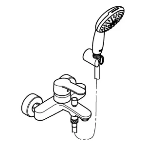 GROHE  bath mixer Eurostyle C 25275002 chrome