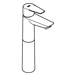 GROHE  washbasin mixer BauEdge 23761001 chrome
