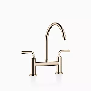 Dornbracht VAIA Two-hole bridge mixer for rinsing/Profi spray 19815809-47 Champa