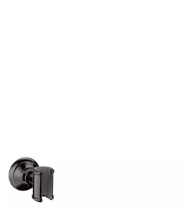 Hansgrohe shower holder Axor Montreux 16325330 Polished Black Chrome