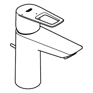 GROHE basin Mixer BauLoop 23887_1 23887001 chrome