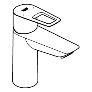 GROHE basin Mixer BauLoop 23886_1 23886001 chrome