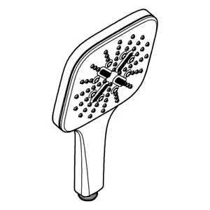 GROHE hand shower RSH 130 SmartActive 26582DC0 super steel