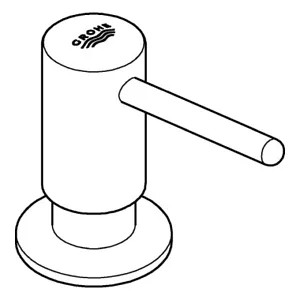 GROHE Soap Dispenser Contemporary 102165 1021652430 matt black