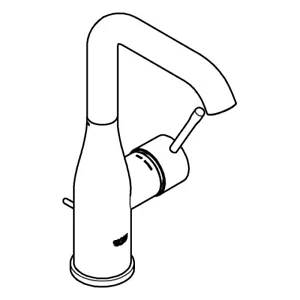 GROHE basin Mixer Essence 24174_1 24174001 chrome