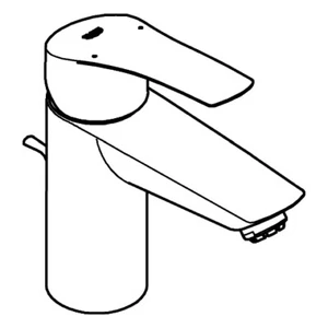 GROHE basin Mixer Eurosmart 23459_3 23459003 chrome