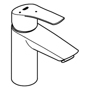 GROHE basin Mixer Eurosmart 23924_3 23924003 chrome