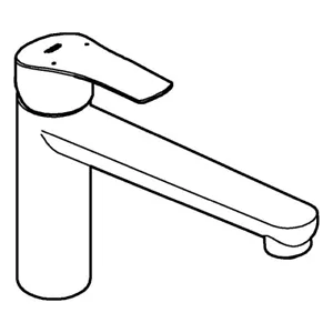 GROHE basin Mixer Eurosmart 30463 30463000 chrome