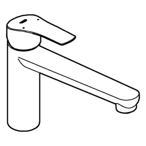 GROHE basin Mixer Eurosmart 30463 304632430 matt black