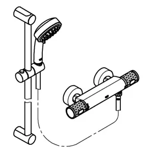 GROHE  shower mixer Grohtherm 1000 34834000 chrome