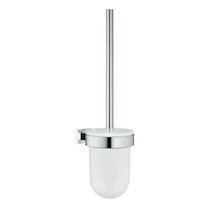 GROHE Essentials Cube toilet brush set 40513001 chrome