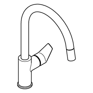 GROHE  sink mixer BauEdge 30536 30536000 chrome