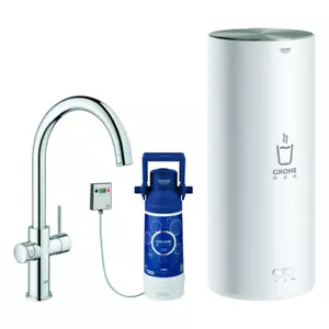 Grohe Red Tap and Boiler Duo 30079001 L-Size Chrom Pol.